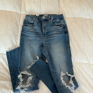 Good American Distressed Jeans